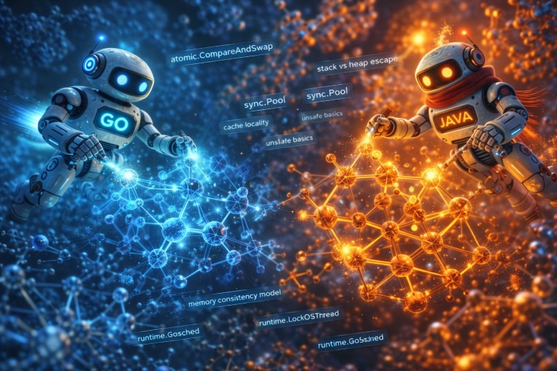 Low-level mechanisms | Go ↔ Java