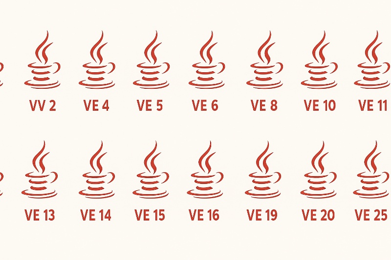 Evolution of Java language v1–v25: key features