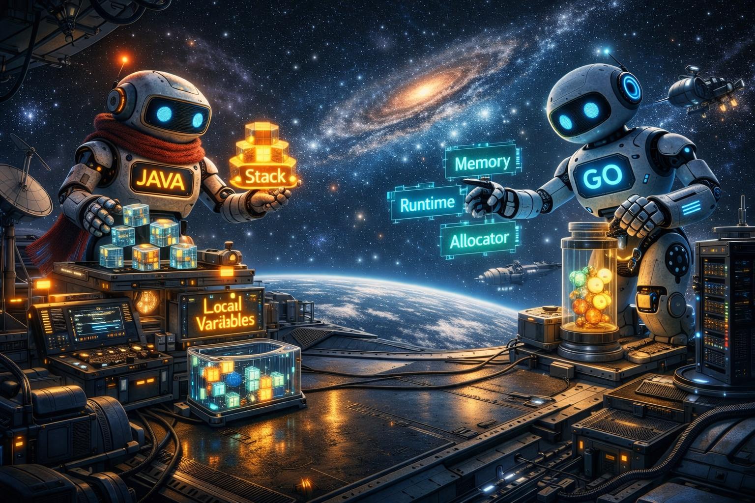 Memory, Runtime и Allocator: Сравнение Go и Java для разработчиков