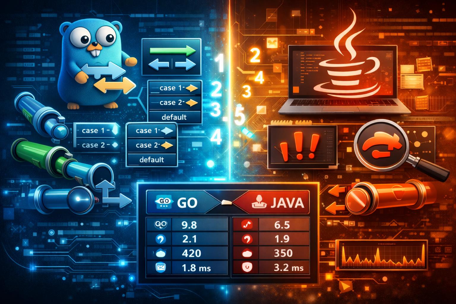 Channel direction и select patterns в Go vs Java | Паттерны, идиомы и лучшие практики Go
