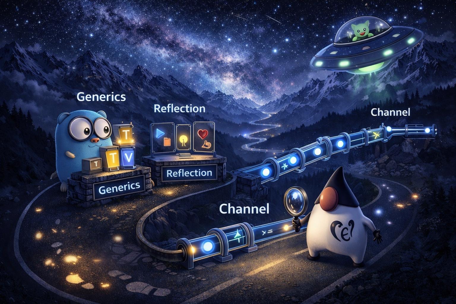 Generics, Reflection и каналы - Go vs Java | Types - Language